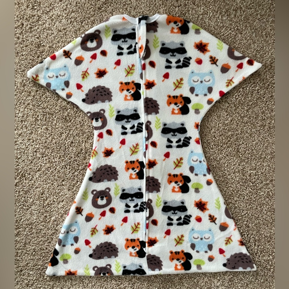 Fleece Zipadee zip transitional swaddle/sleep sack